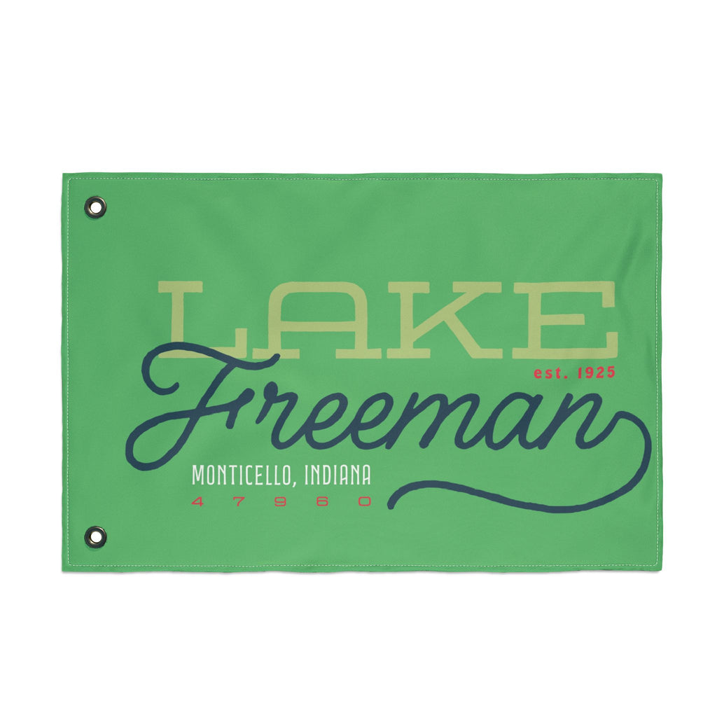 Lake Freeman Double-Sided Flag