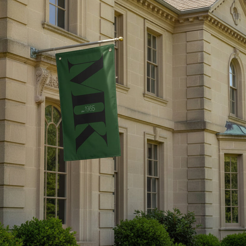 Meridian Kessler Monogram MK Double-Sided Flag