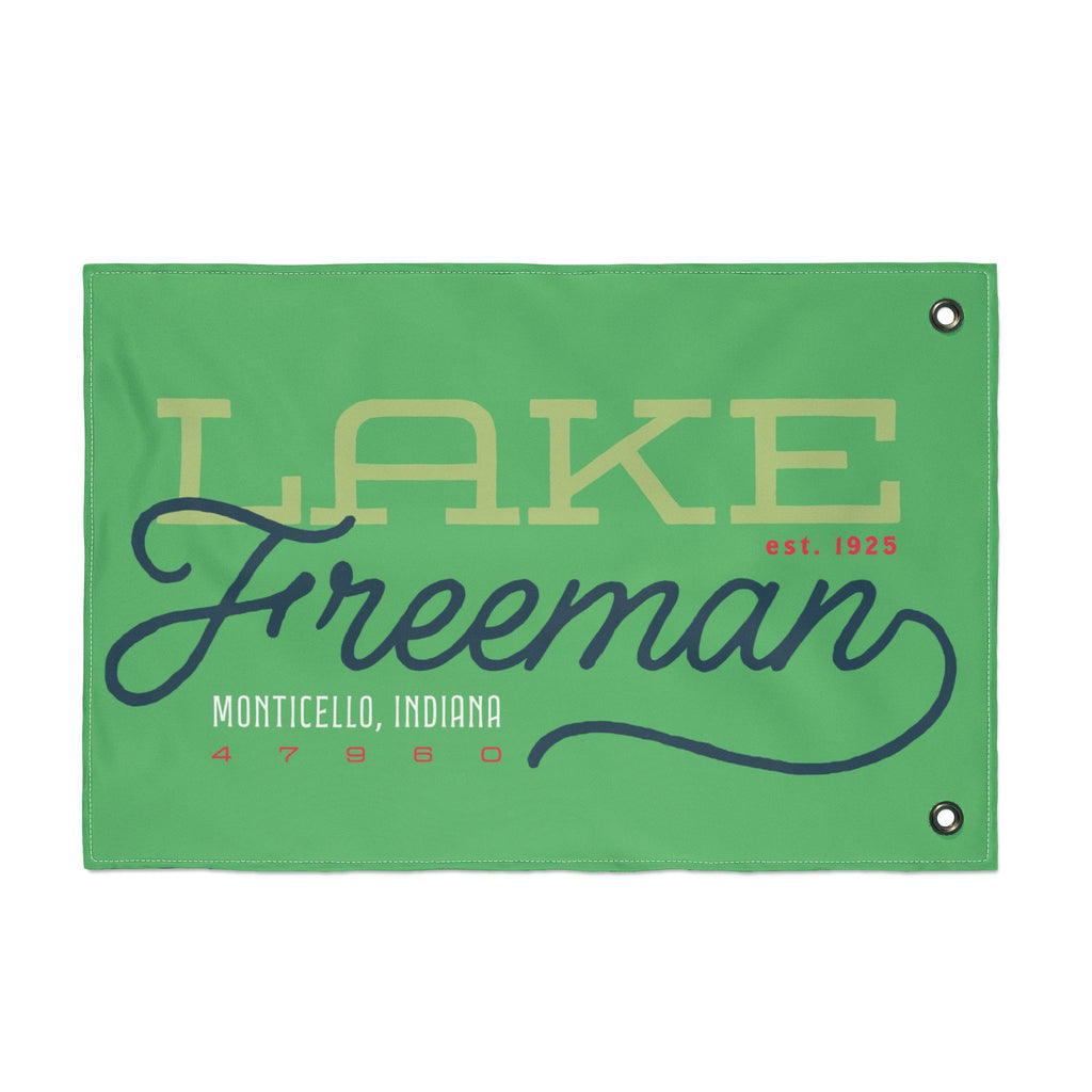 Lake Freeman Double-Sided Flag