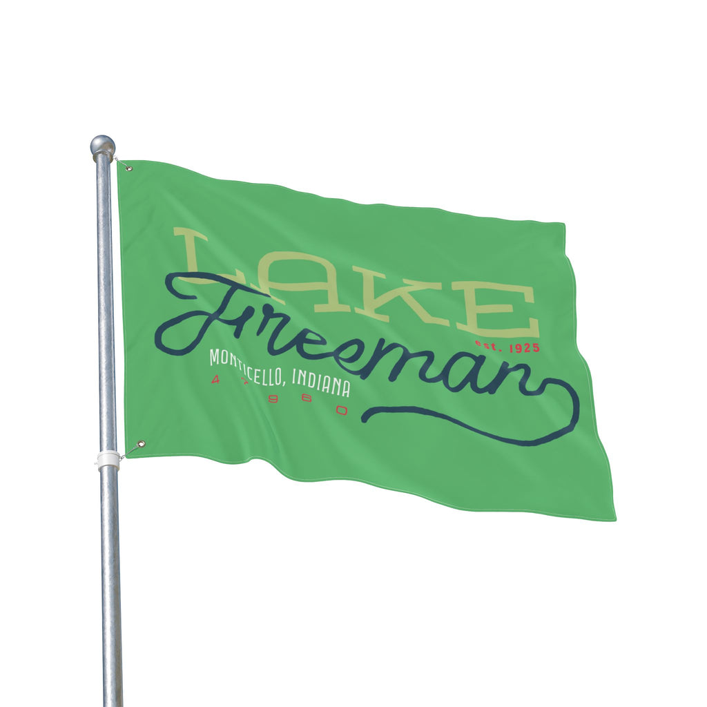 Lake Freeman Double-Sided Flag