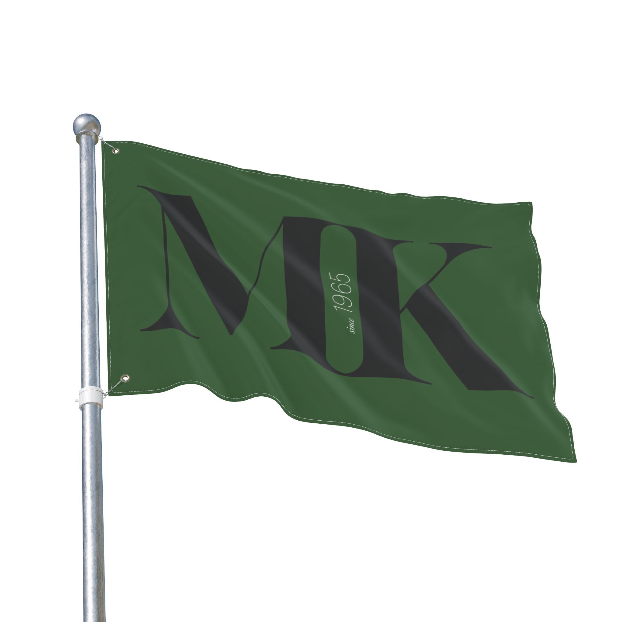 Meridian Kessler Monogram MK Double-Sided Flag
