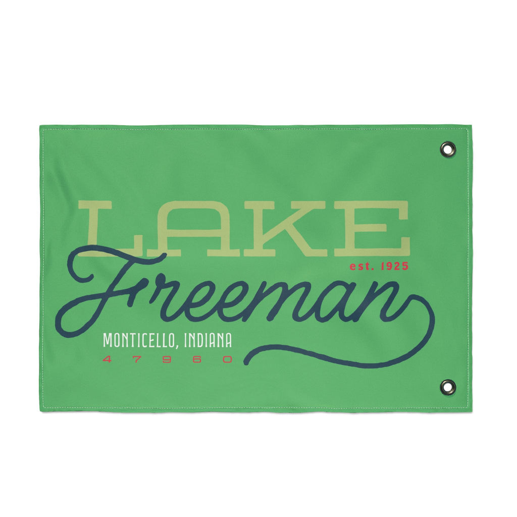 Lake Freeman Double-Sided Flag