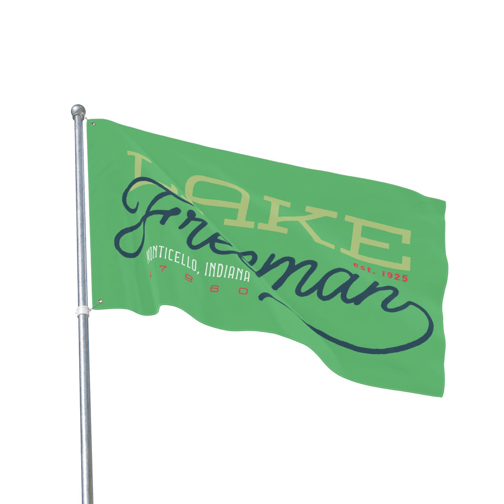 Lake Freeman Double-Sided Flag
