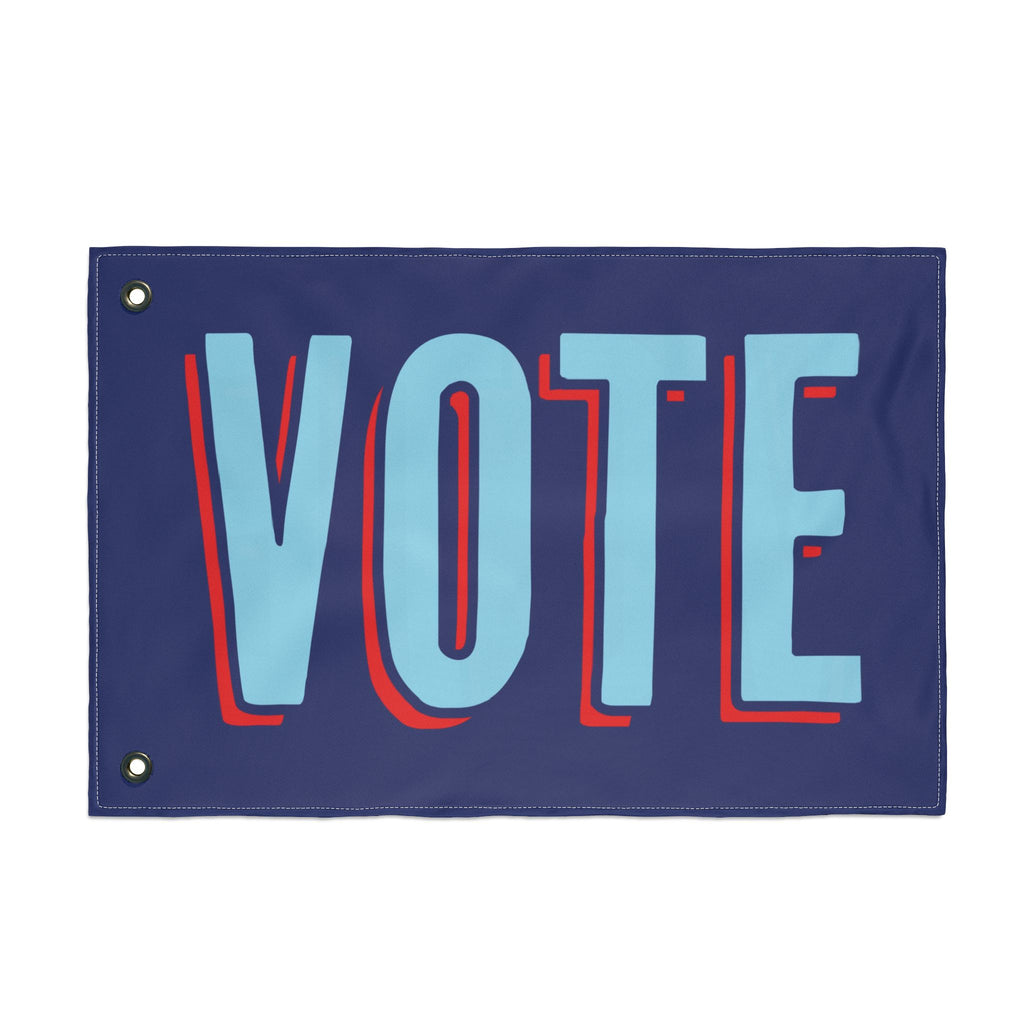 VOTE Double-Sided Flag