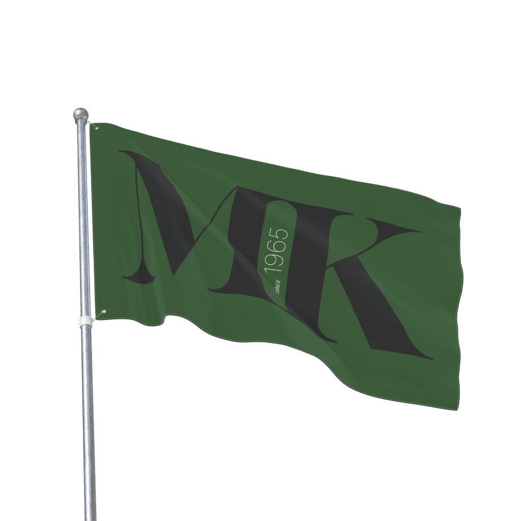 Meridian Kessler Monogram MK Double-Sided Flag