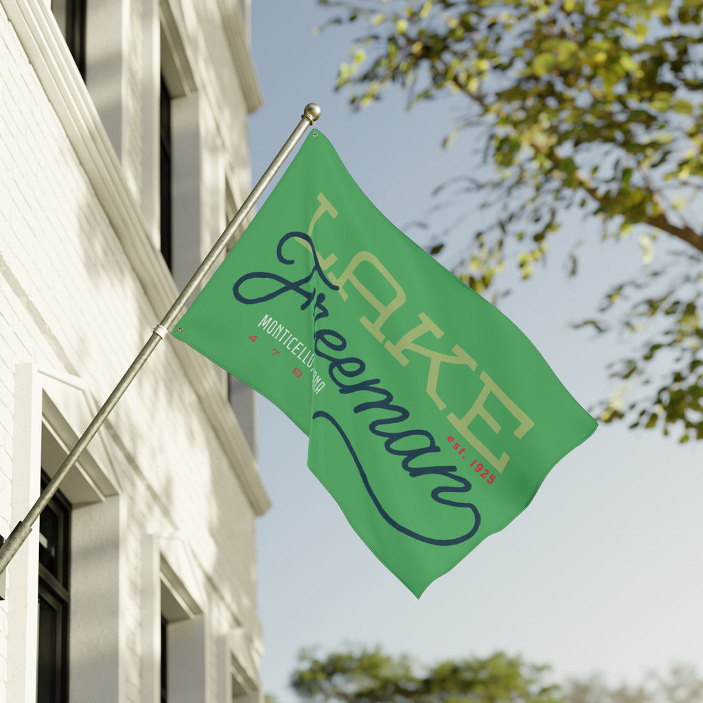 Lake Freeman Double-Sided Flag